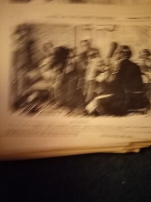 Hs19 Ephemera 1873 Stanze Karikatur entdeckt 