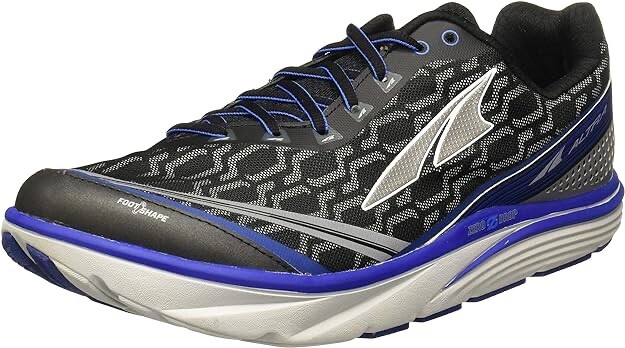 NEW! ALTRA Men's Torin IQ Road Running Athletic Shoes, Size 8.5 Med, Black Blue