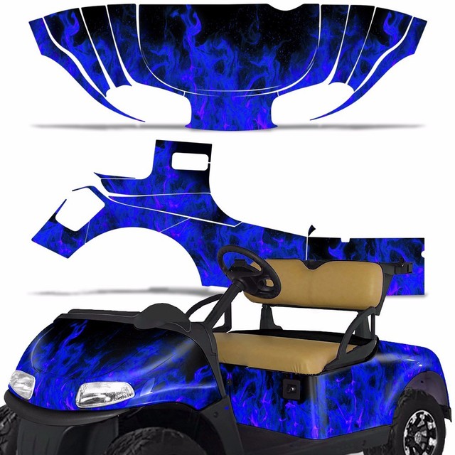 EZ Go Freedom RXV Golf Cart Graphic Kit Sticker Wrap Decal EZGO 2014