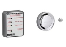 Kohler Invigoration K-5548-K1-CP Polished Chrome DTV Steam Adapter Kit