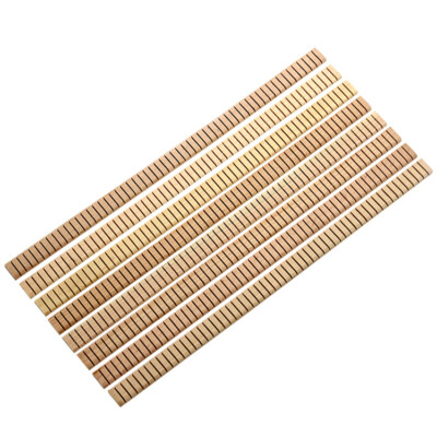 50x Guitar Kerfed Lining Strip Kerfing Inside Binding Spruce Luthier 14'' (370mm)
