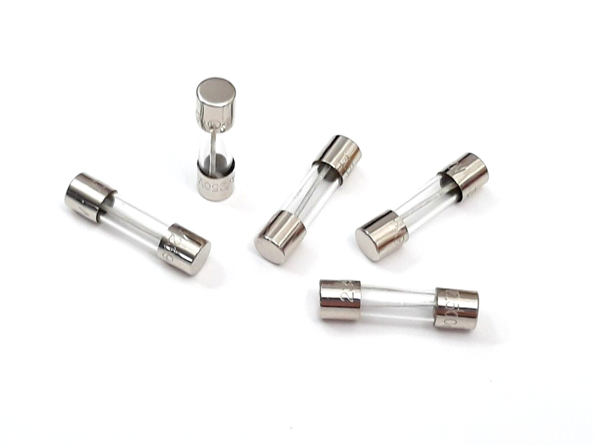 5 x T 12.5A L 250V FUSE (Ceramic) - T12.5AL250V - SLOW BLOW Time Delay 20mm x 5mm - UK Seller