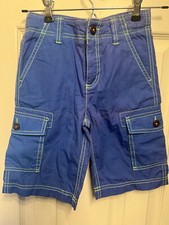 Mini Boden Boys Shorts Blue Size 6