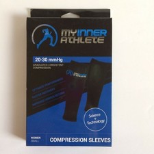 My Inner Athlete Women Compression Sleeves Recovery Sz Small 20-30 mmHg