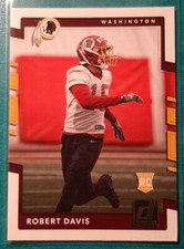 2017 DONRUSS ROBERT DAVIS ROOKIE #367 WASHINGTON REDSKINS