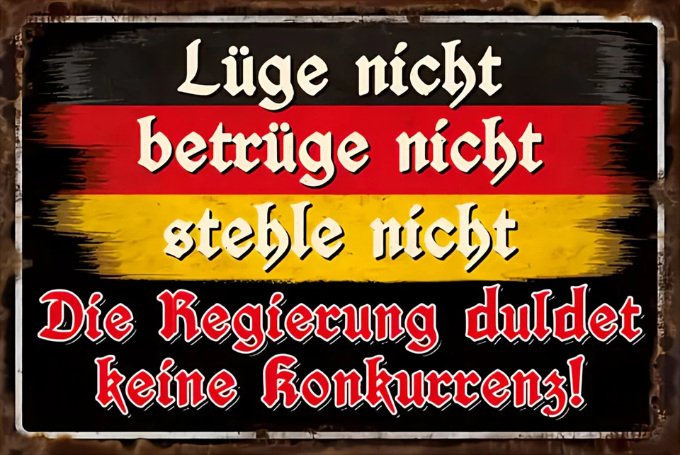 Retro Blechschild 30 x 20 cm Metallschild Vintage Nostalgie Geschenk NEU (0111)