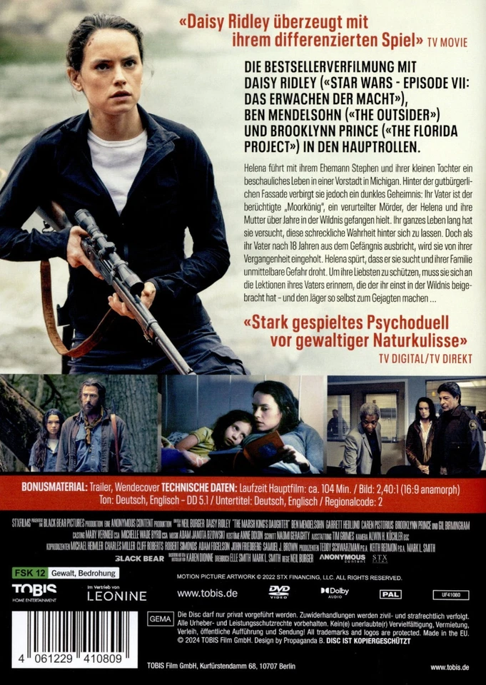 Das Erwachen der Jägerin  (2023)[DVD/Neu/OVP] Romanverfilmung mit Daisy Ridley - Bild 2 von 4
