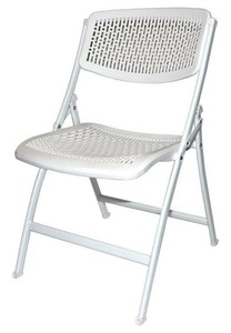 white folding patio chairs