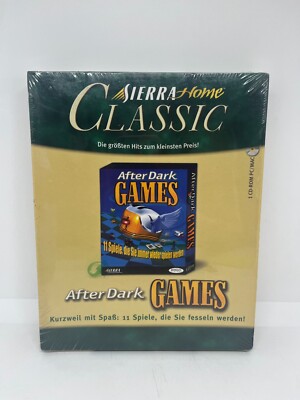 Sierra Home Classic After Dark Games für PC * Big Box *