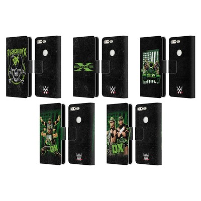 OFFICIAL WWE D-GENERATION X LEATHER BOOK WALLET CASE COVER FOR GOOGLE PHONES