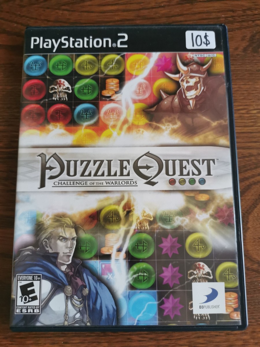 Jeu PS2 Puzzle Quest - Version PAL Française - Complet En Boîte, Bon état