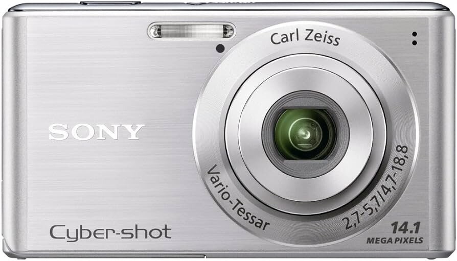 Sony Cyber-shot DSC-W530 14.1MP CCD Compact Digital Camera -Silver