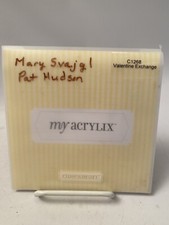 Close to my Heart My Acrylix Valentine Exchange C1268 Heart love letters be my