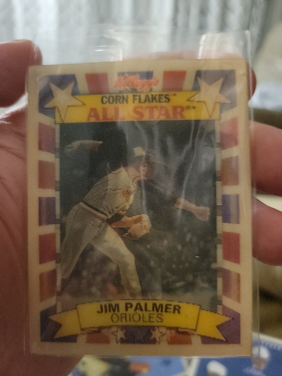 BASEBALL CARD JIM PALMER KELLOGGS CORN FLAKES ALL STAR eBay