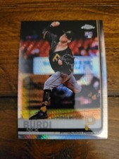 2019 Topps Chrome Prism Refractor #126 Nick Burdi RC Pittsburgh Pirates