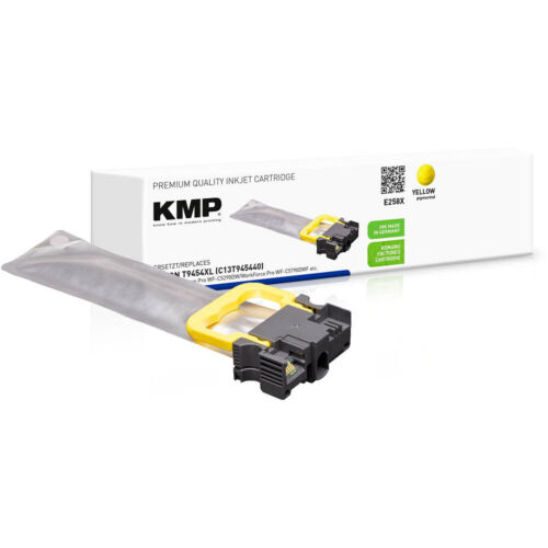 KMP E258X  gelb Druckerpatrone kompatibel zu EPSON T9454 - Bild 1 von 3