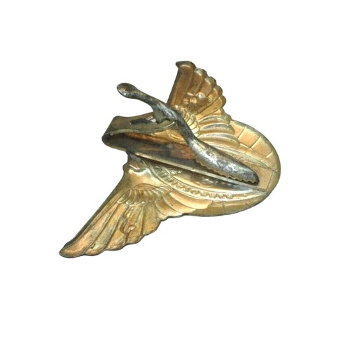 Clip bavero visiera metallo vintage Saint Christopher Protect US larghezza 3" x altezza 1,75" - Foto 6 di 7