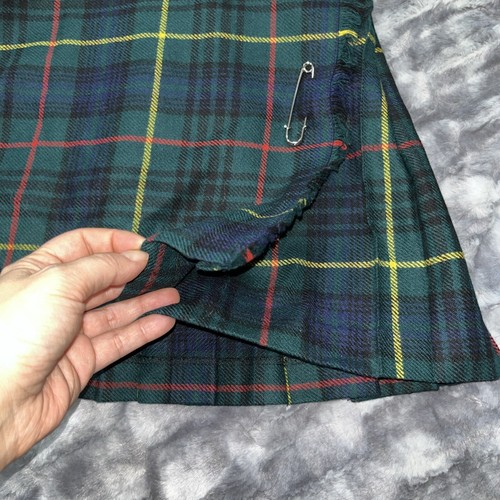 Vintage 2 Piece Westaway & Westaway Kids Uniform 100% Wool Great Britain Plaid - Picture 4 of 12