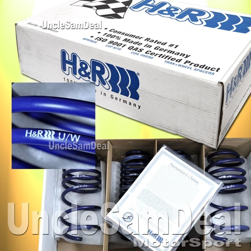 H&R 减速运动弹簧适用于宝马 F02 750Li XDRIVE 760Li 1.4"F 1.3"R — 第 2/2 张图片