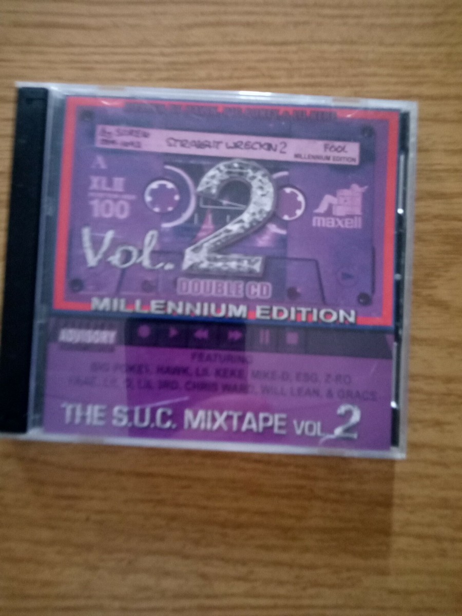 The S.U.C. Mixtape Vol 2 Screwed Up Click Straight Wreckin 2 Cd Dj