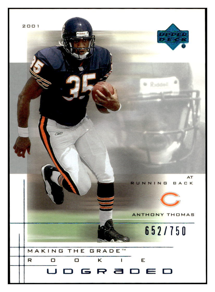 Anthony Thomas Upper Deck Graded #57 Base
