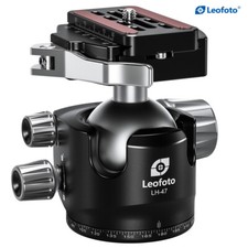   Leofoto USA  Leofoto LH-47LR Ball Head with LR-60 Lever Release Clamp  Arca