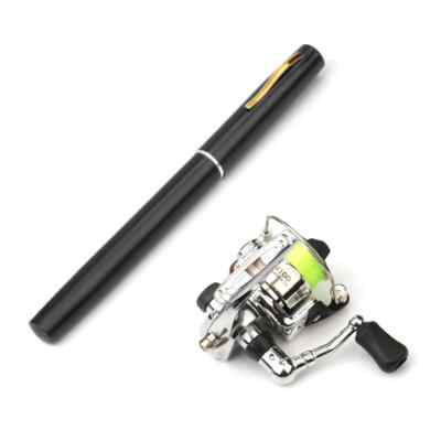 Fishing Rod Reel Fishing Pole Kit Telescopic Fishing Rod Spinning Reel Combo Kit