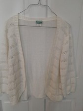 Sara Morgan Over Dress Sweater Knittdd Soft Size Medium  Mid Length Sleeves