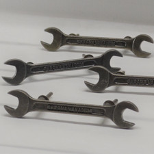 Antique Silver Wrench Metal Drawer Pull Handl...