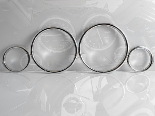 Fits: Bmw K1200 GT / RS 4-Teilig Poliert Aluminium Tachoringe Tacho Ringe - Picture 4 of 10