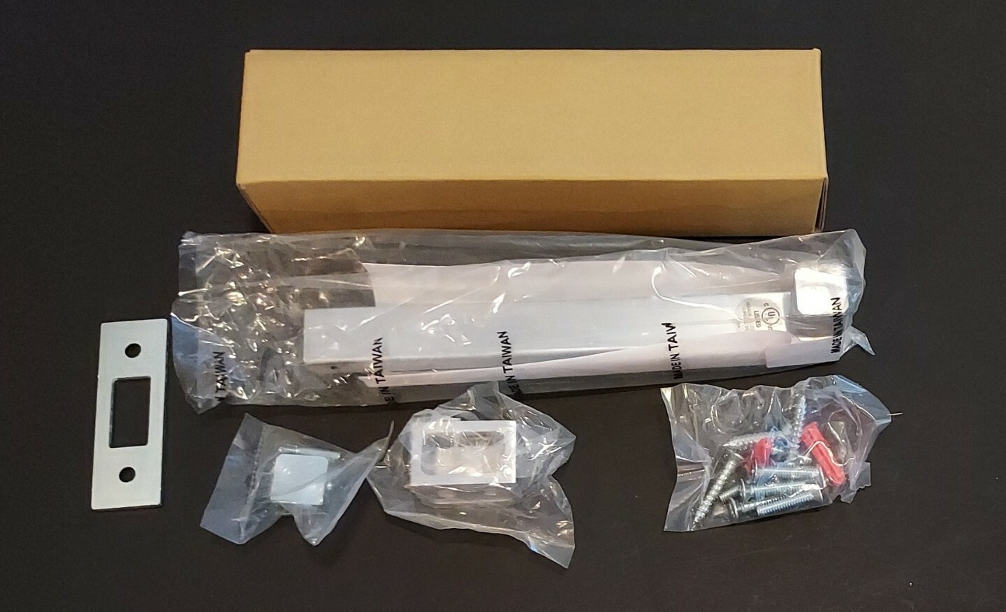 McMaster Carr 1245A51 Tamper Resistant Slide Bolt Latch Chrome Plated