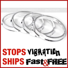 SET OF (4) ALUMINUM HUB CENTRIC RINGS 73.1 / 66.1 FITS INFINITI G20 G35 G37 Q50