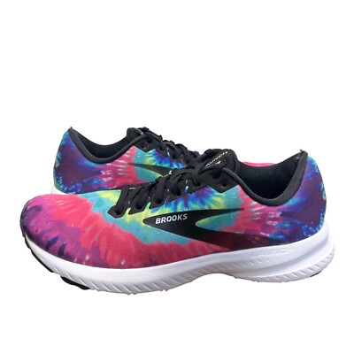 Brooks Launch Rock N Roll Marathon Multi Color WMNS Running Shoes Tie  Dye
