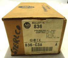 NEW ALLEN-BRADLEY 836-C3A SER A PRESSURE CONTROL SWITCH
