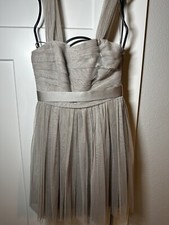 white by vera wang bridesmaid dress