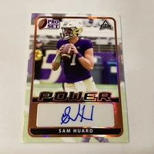 2021 Leaf Pro Set Power Base Auto Sam Huard #BA-SH1 Auto d