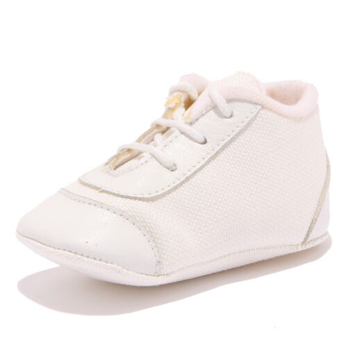 5041Z scarpe culla bimba girl SIMONETTA TINY white newborn shoes - Imagen 1 de 4