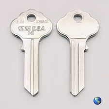 ILC1 (IN3) Key Blanks for APO, Donner, Loxem, Vim Car Sales, and others (2 Keys)