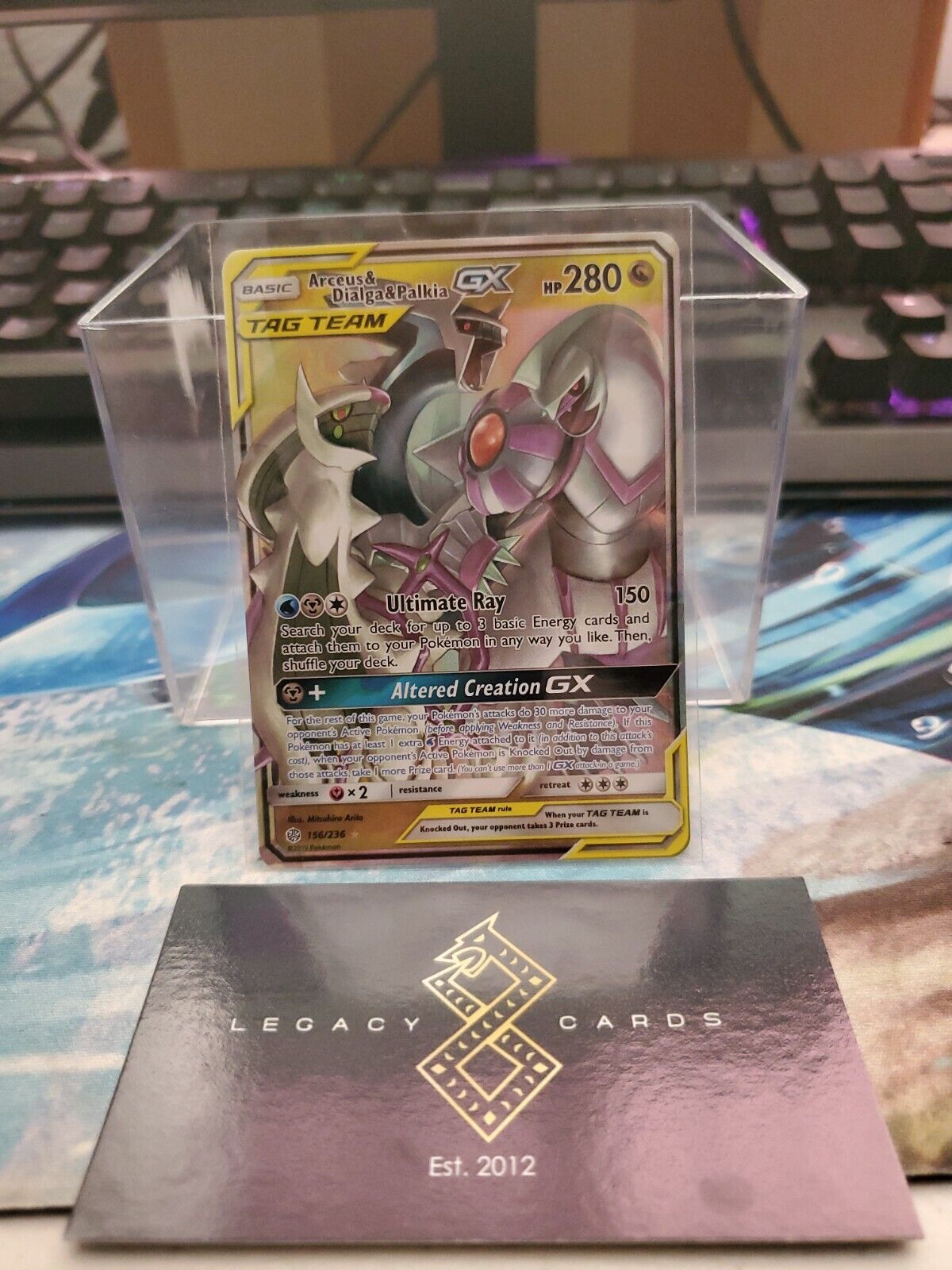 30 Cartas Pokemon Gx/ V + Carta Arceus Dialga Palkia Aliados