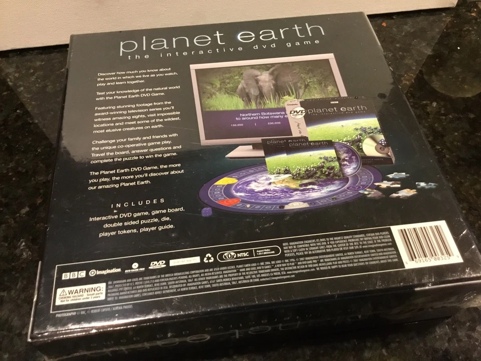 Imagination BBC Planet Earth Interactive DVD Game Sealed NIP - Image 2 of 2