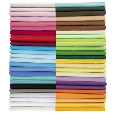 50pcs 100% Cotton Fabric Bundle 10'' x 10'' PreCut Squares Sheets Printed Flora...