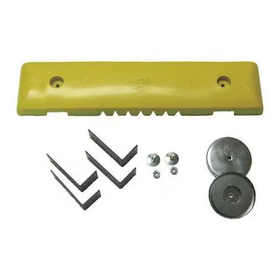 Ideal Warehouse Innovations 70-1110 Safety Bumper, 18'' W, 18'' L, Yellow