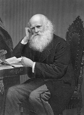 William Cullen Bryant editor of The Evening Post for 50 years wrot- Old Photo