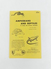 Vintage 1973 AMPHIBIANS AND REPTILES OF Joshua Tree National Monument Moore Koch