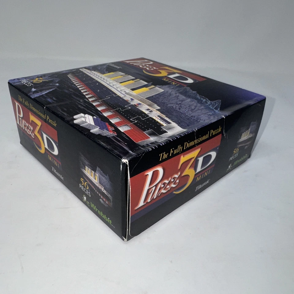1998 Puzz 3D Puzzle RMS Titanic Ship Mini 56 Foam Pieces New Factory Sealed - Image 4 of 4