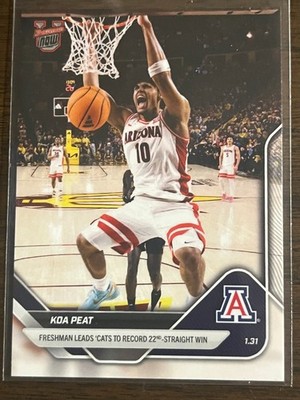 2025-26 Topps Bowman U Now NCAA #66-SP Koa Peat Arizona Wildcats IMAGE VARIATION
