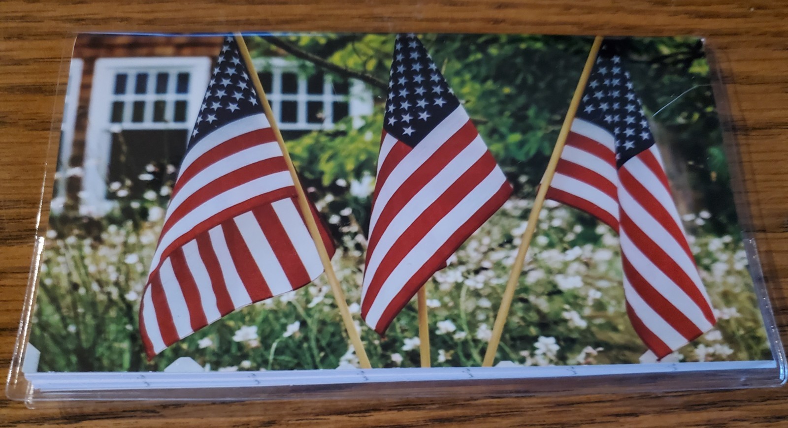 2027-2028 2 Year Planner Calendar Small Pocket-USA Flag Patriotic-withTRACKING #