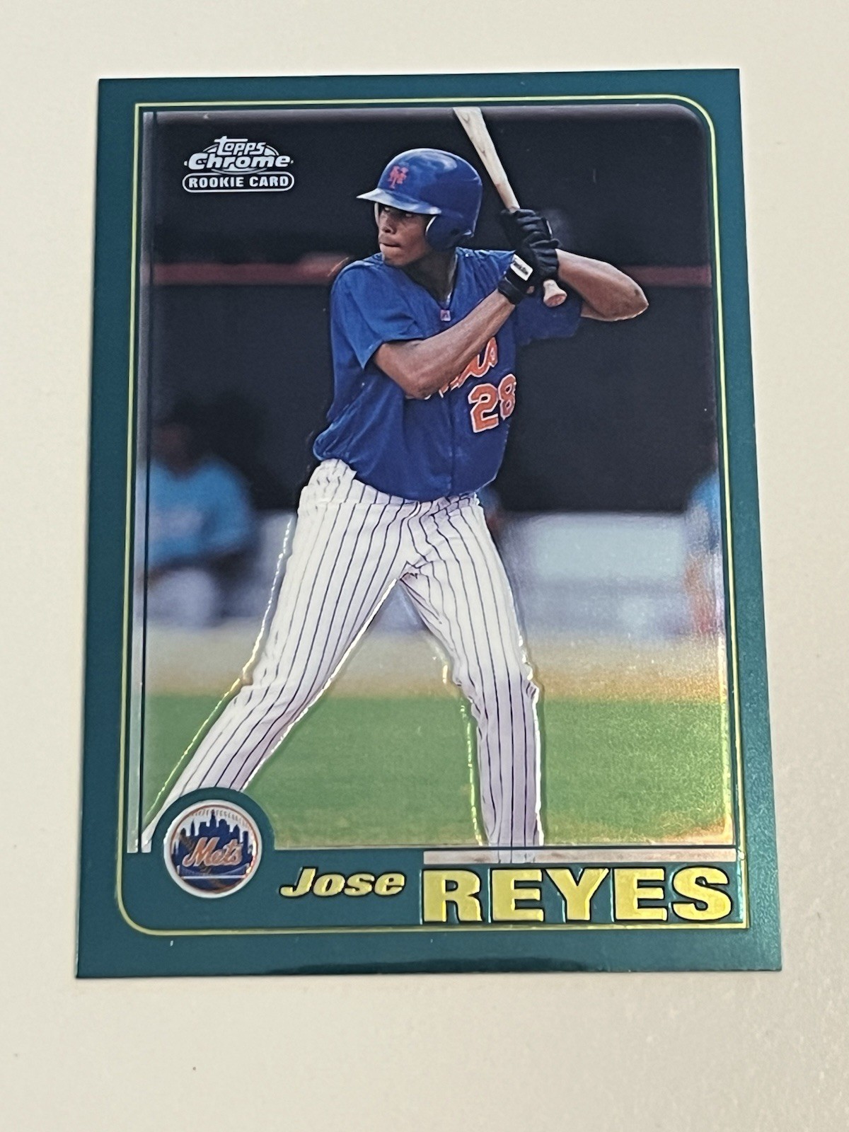 2001 Topps Chrome Traded #T242 Jose Reyes RC MLB New York Mets