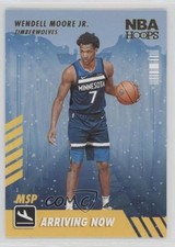 2022-23 Panini NBA Hoops Arriving Now Winter Wendell Moore Jr #26 1a1r