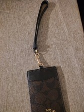 Coach Tag And Card Holder Wristlet